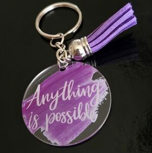 1pc Anything is possible - Keychain